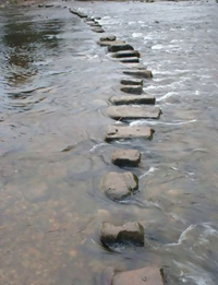 stepping-stones