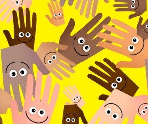 happy hands wallpaper